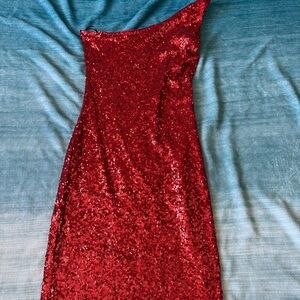 Fashion nova one shoulder dress